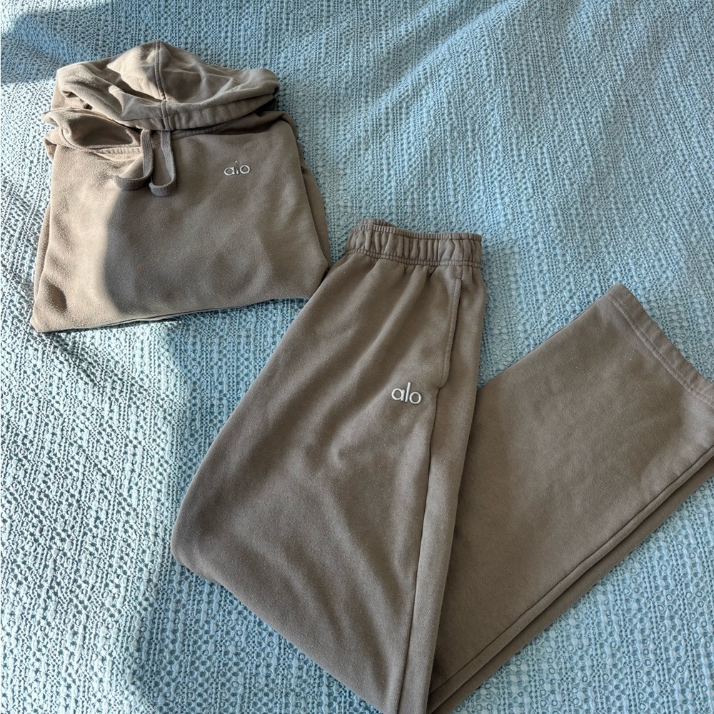 Alo accolade Set color is gravel